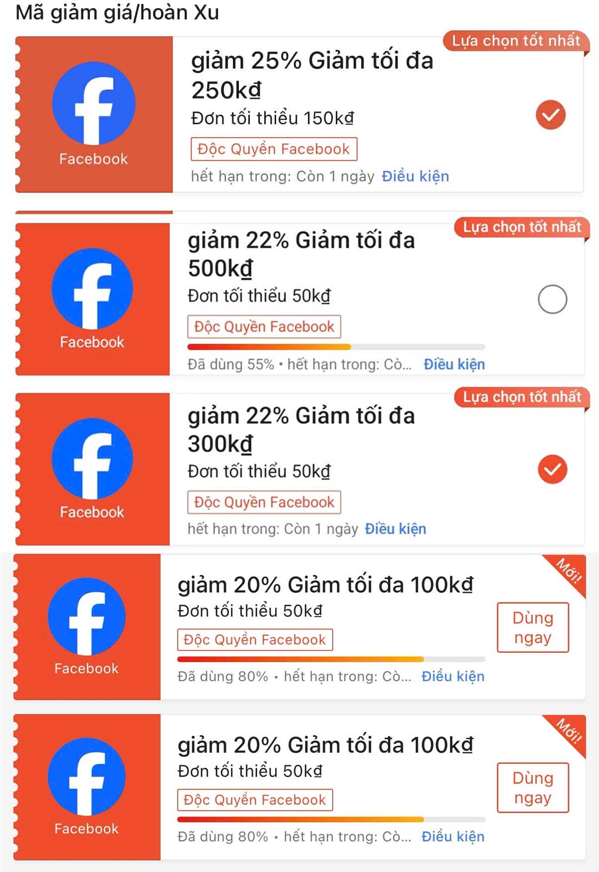 Mã giảm giá Shopee